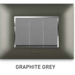 Lisha Metallic Turbo Chrome Cover Plates 1-18Module